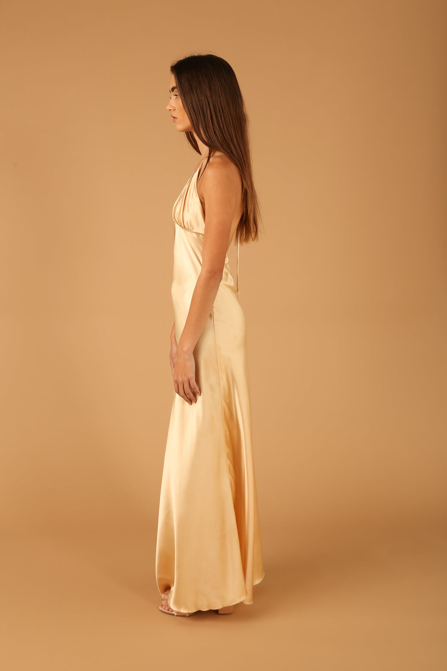 saint-mojavi - KALAHARI HALTER DRESS - SAÏNT MOJAVÏ -