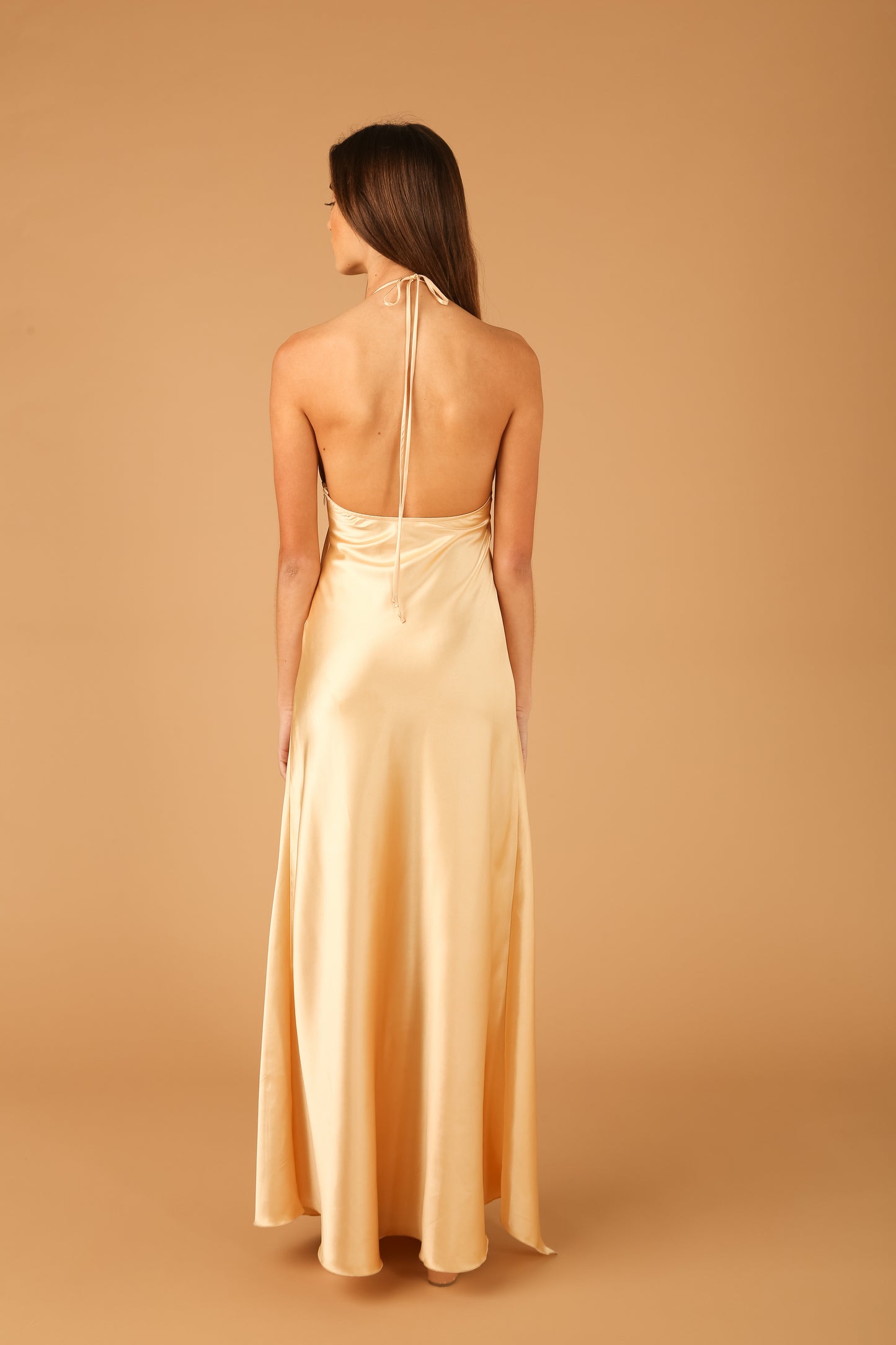saint-mojavi - KALAHARI HALTER DRESS - SAÏNT MOJAVÏ -