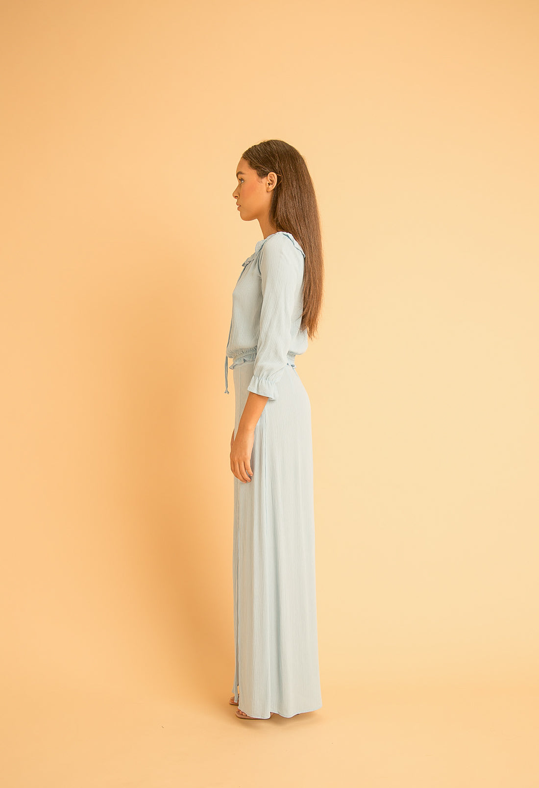 saint-mojavi - ARABIAN RUFFLE TOP - SAÏNT MOJAVÏ -