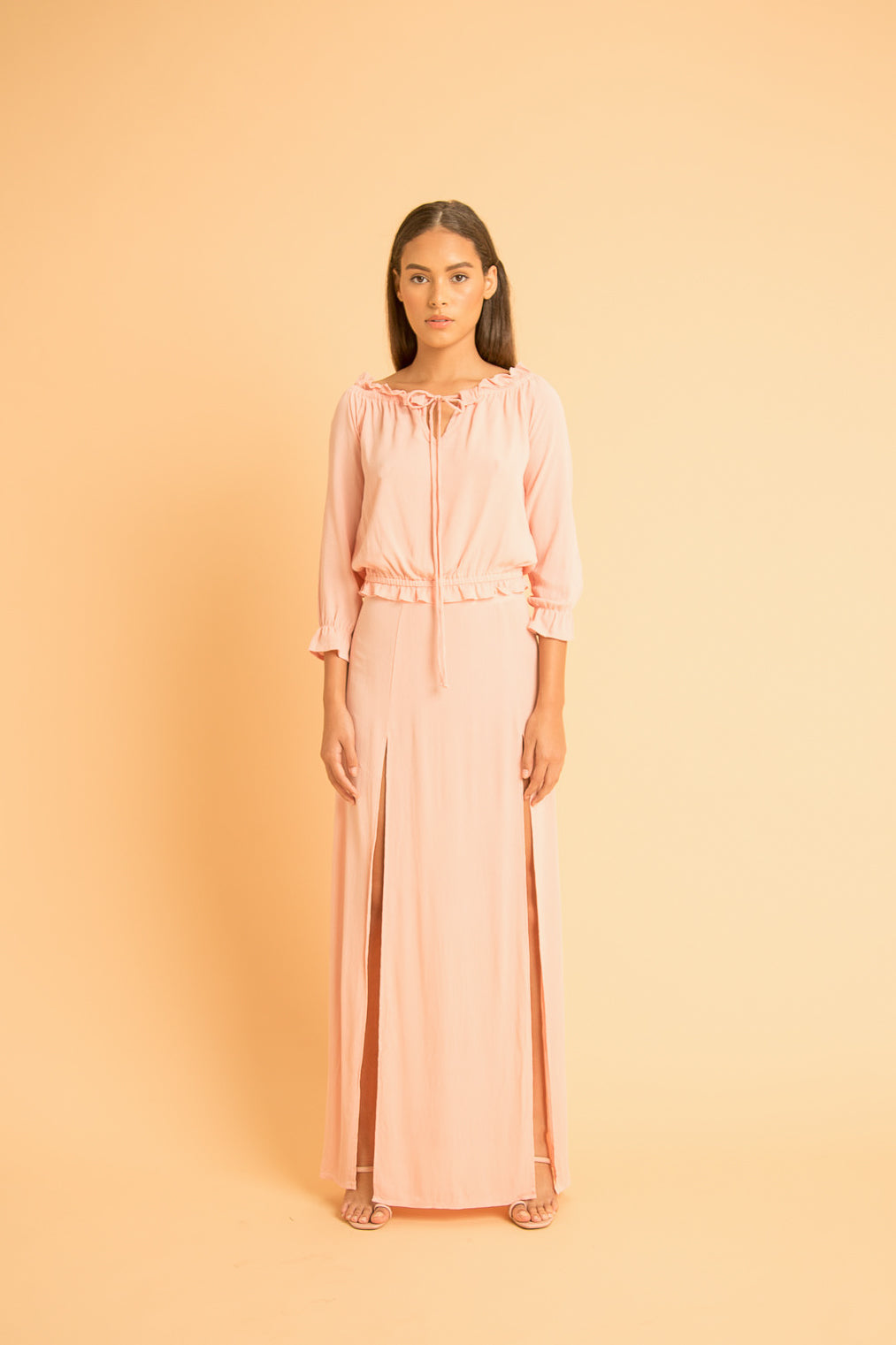 saint-mojavi - ARABIAN RUFFLE TOP - SAÏNT MOJAVÏ -