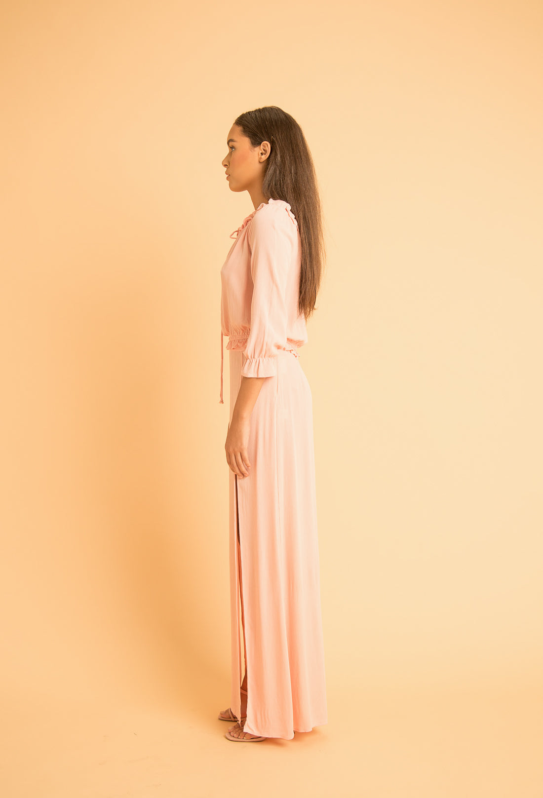 saint-mojavi - ARABIAN RUFFLE TOP - SAÏNT MOJAVÏ -