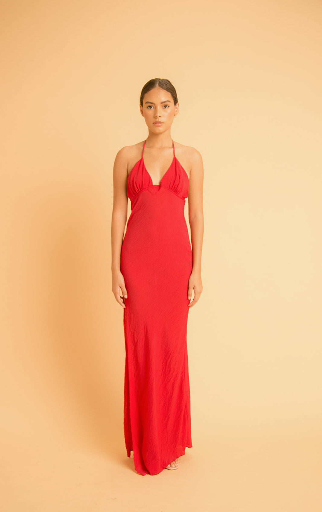 saint-mojavi - KALAHARI HALTER DRESS - SAÏNT MOJAVÏ -