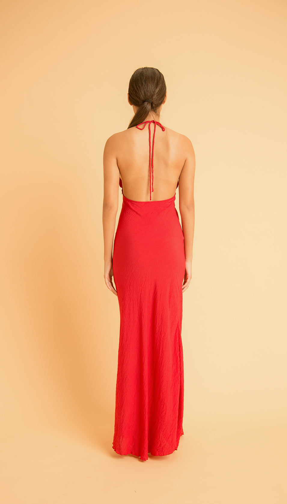 saint-mojavi - KALAHARI HALTER DRESS - SAÏNT MOJAVÏ -