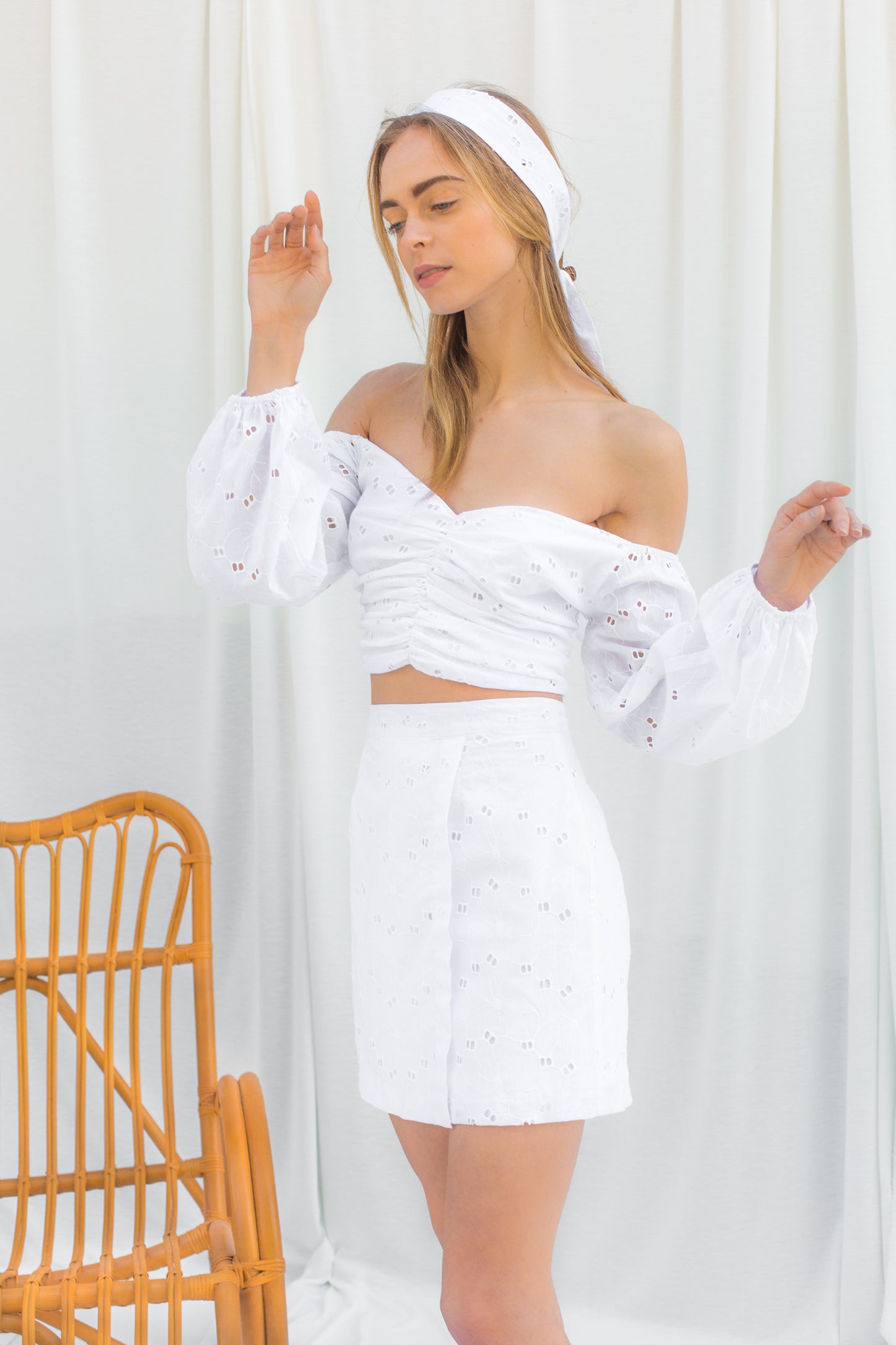 saint-mojavi - JAIPUR OFF THE SHOULDER TOP - SAÏNT MOJAVÏ -