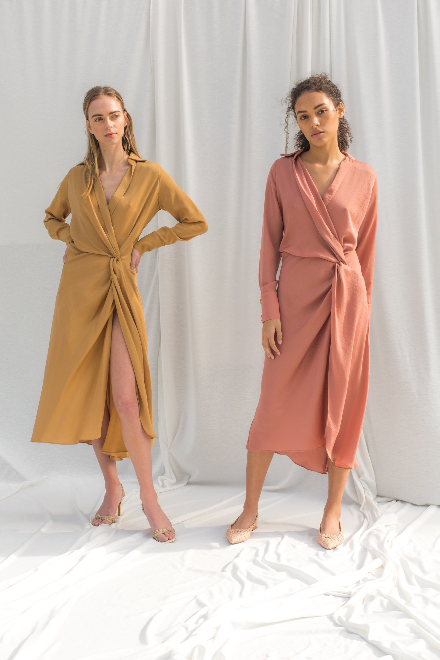 saint-mojavi - MAHARAJA WRAP DRESS - SAÏNT MOJAVÏ -