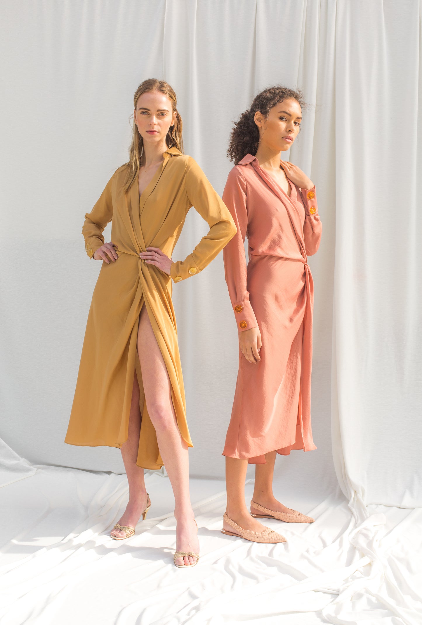 saint-mojavi - MAHARAJA WRAP DRESS - SAÏNT MOJAVÏ -