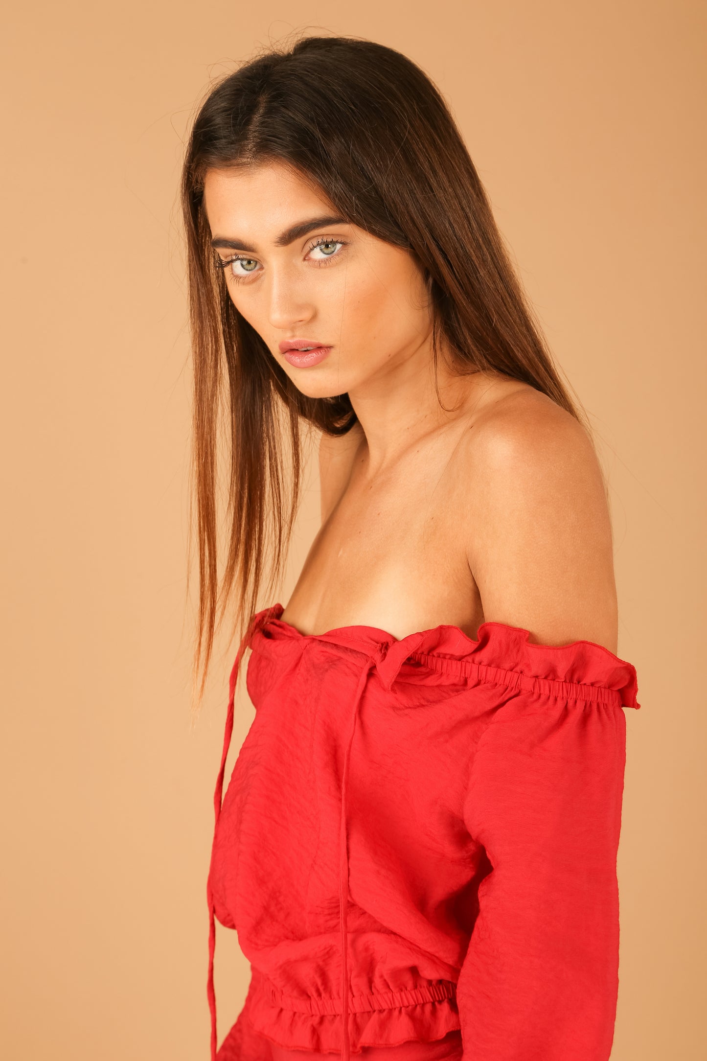 saint-mojavi - ARABIAN RUFFLE TOP - SAÏNT MOJAVÏ -