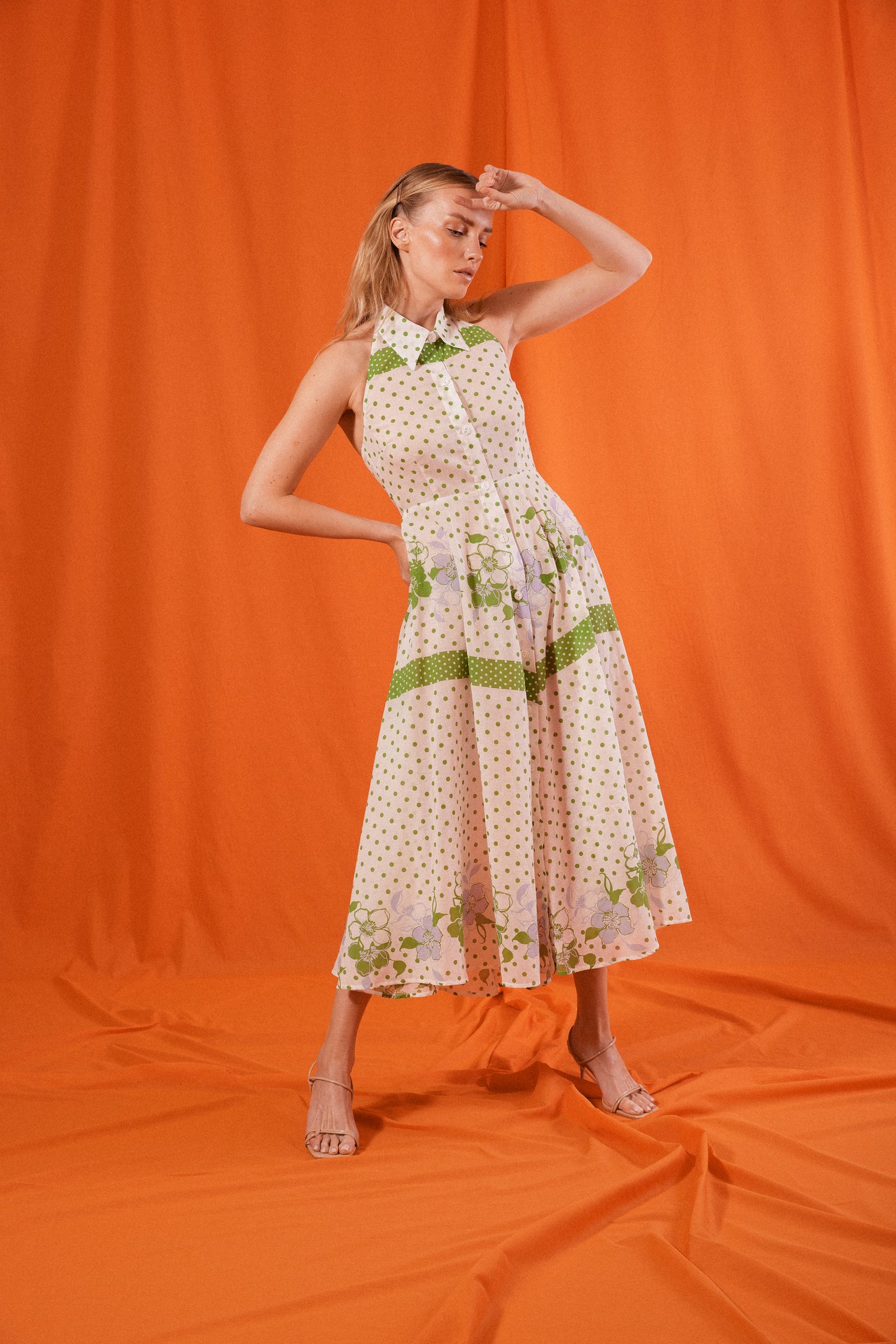 Summer Halter Dress