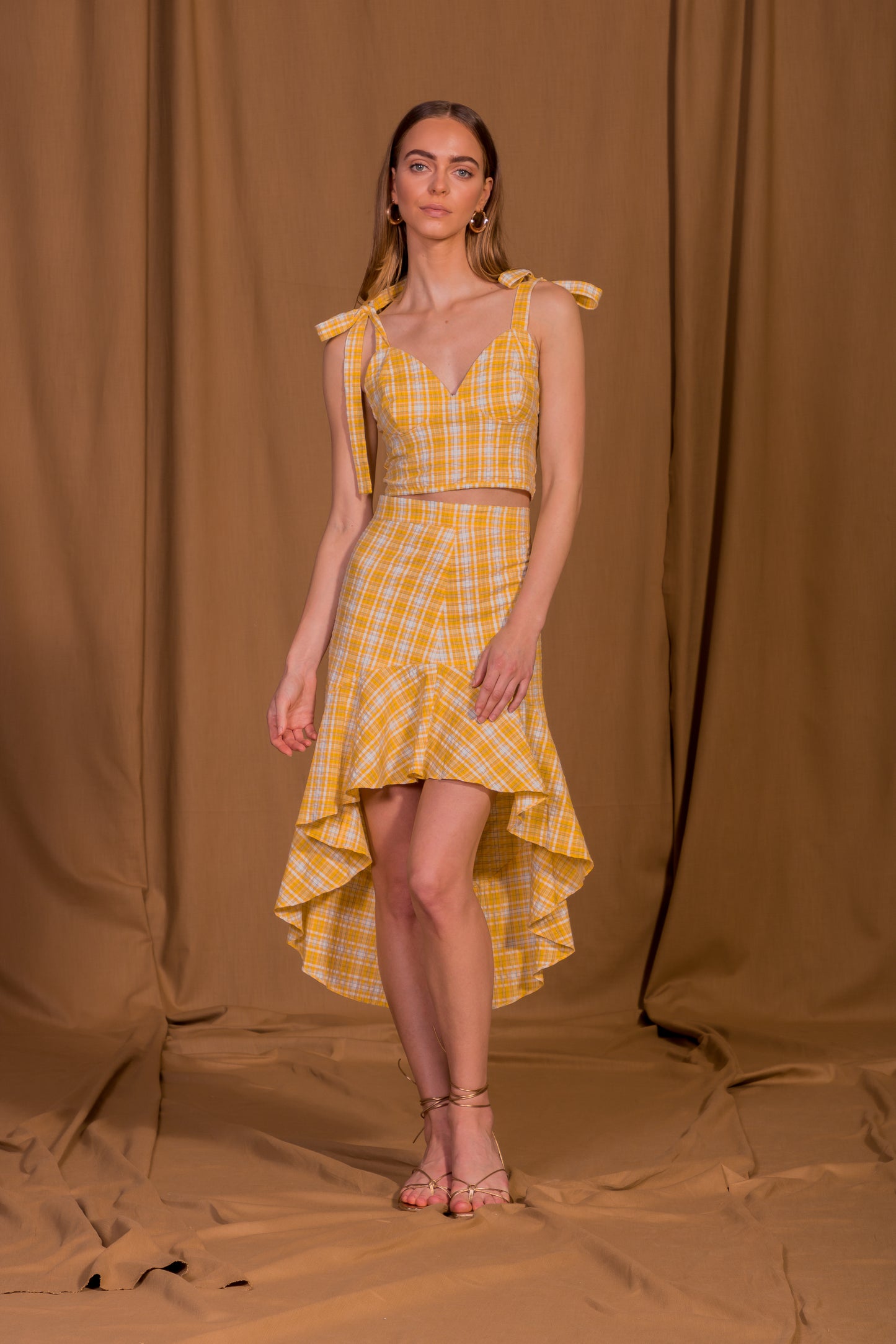 saint-mojavi - La Flamenco Ruffle Skirt - SAÏNT MOJAVÏ -