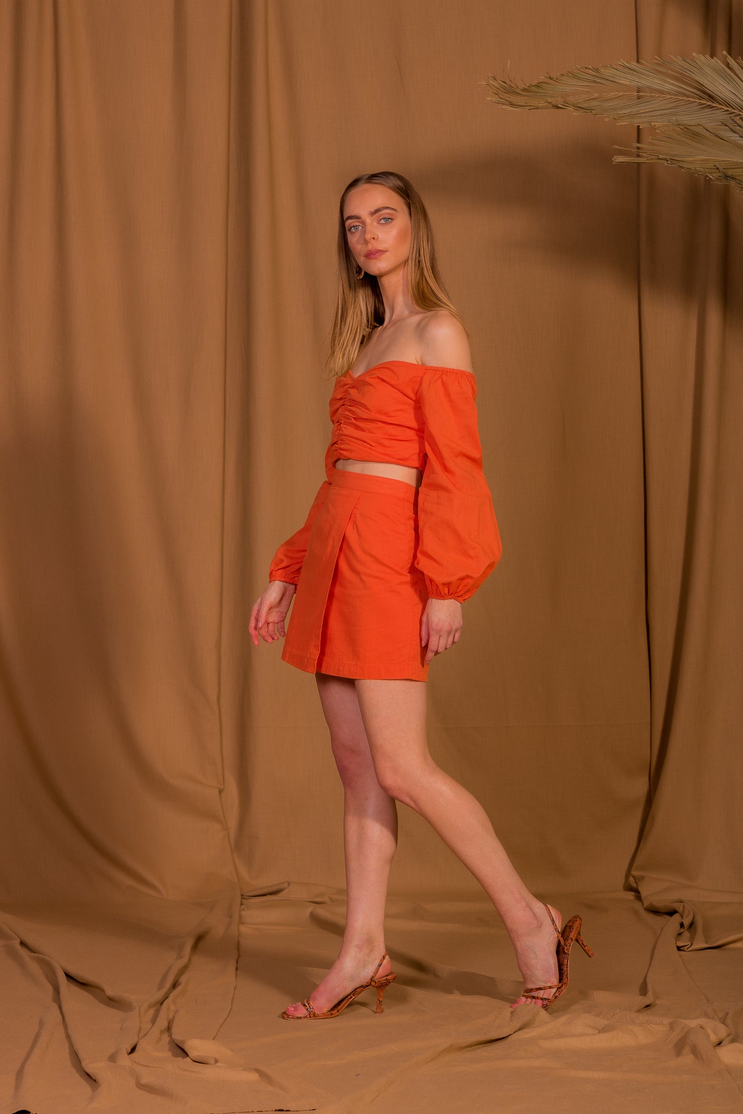 saint-mojavi - Jaipur Off The Shoulder Top - SAÏNT MOJAVÏ -
