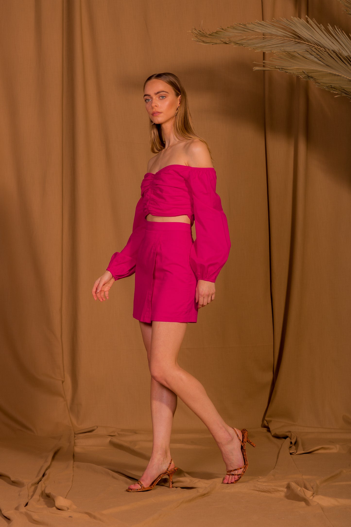 saint-mojavi - Jaipur Off The Shoulder Top - SAÏNT MOJAVÏ -