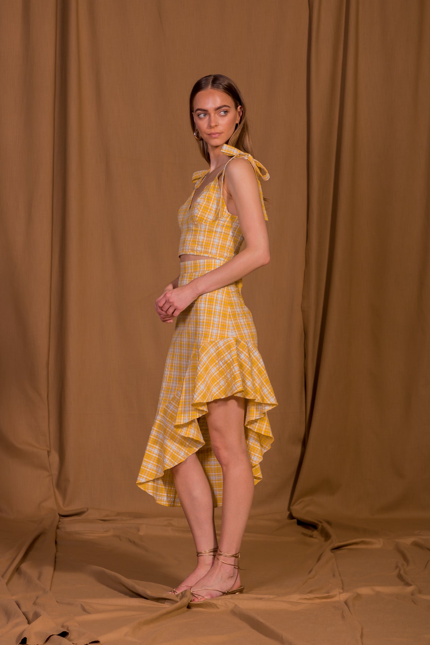 saint-mojavi - La Flamenco Ruffle Skirt - SAÏNT MOJAVÏ -