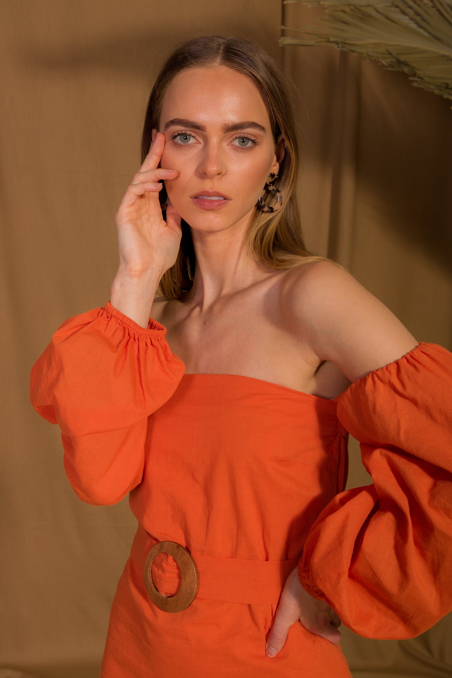 saint-mojavi - Jaipur Off the Shoulder Dress - SAÏNT MOJAVÏ -