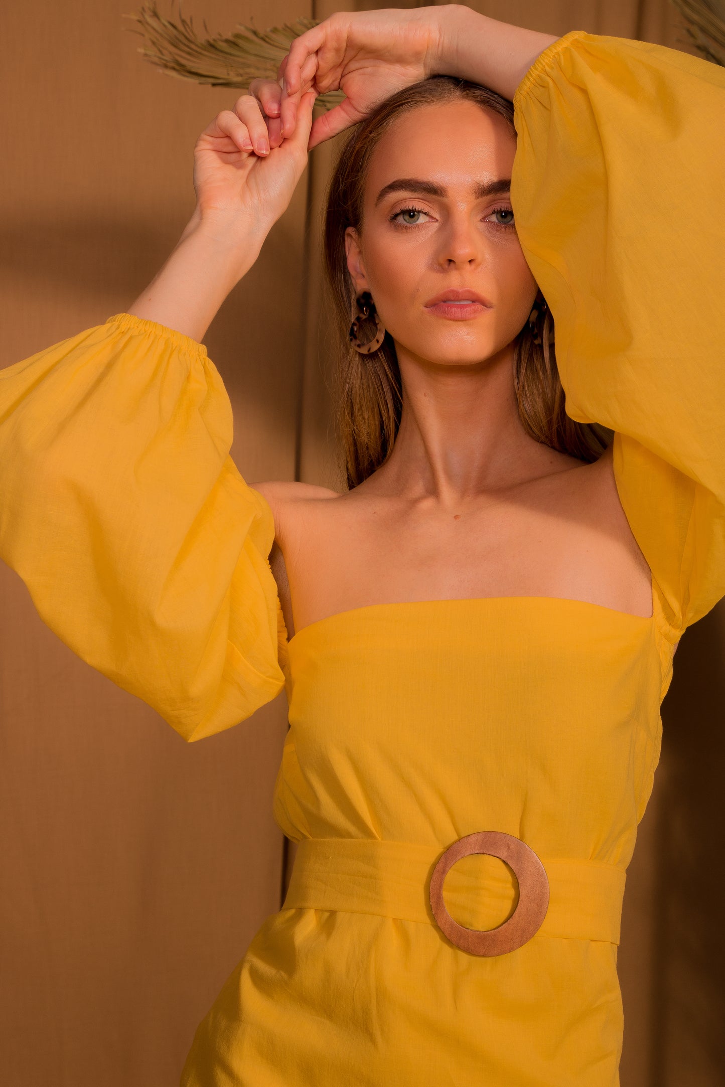 saint-mojavi - Jaipur Off the Shoulder Dress - SAÏNT MOJAVÏ -