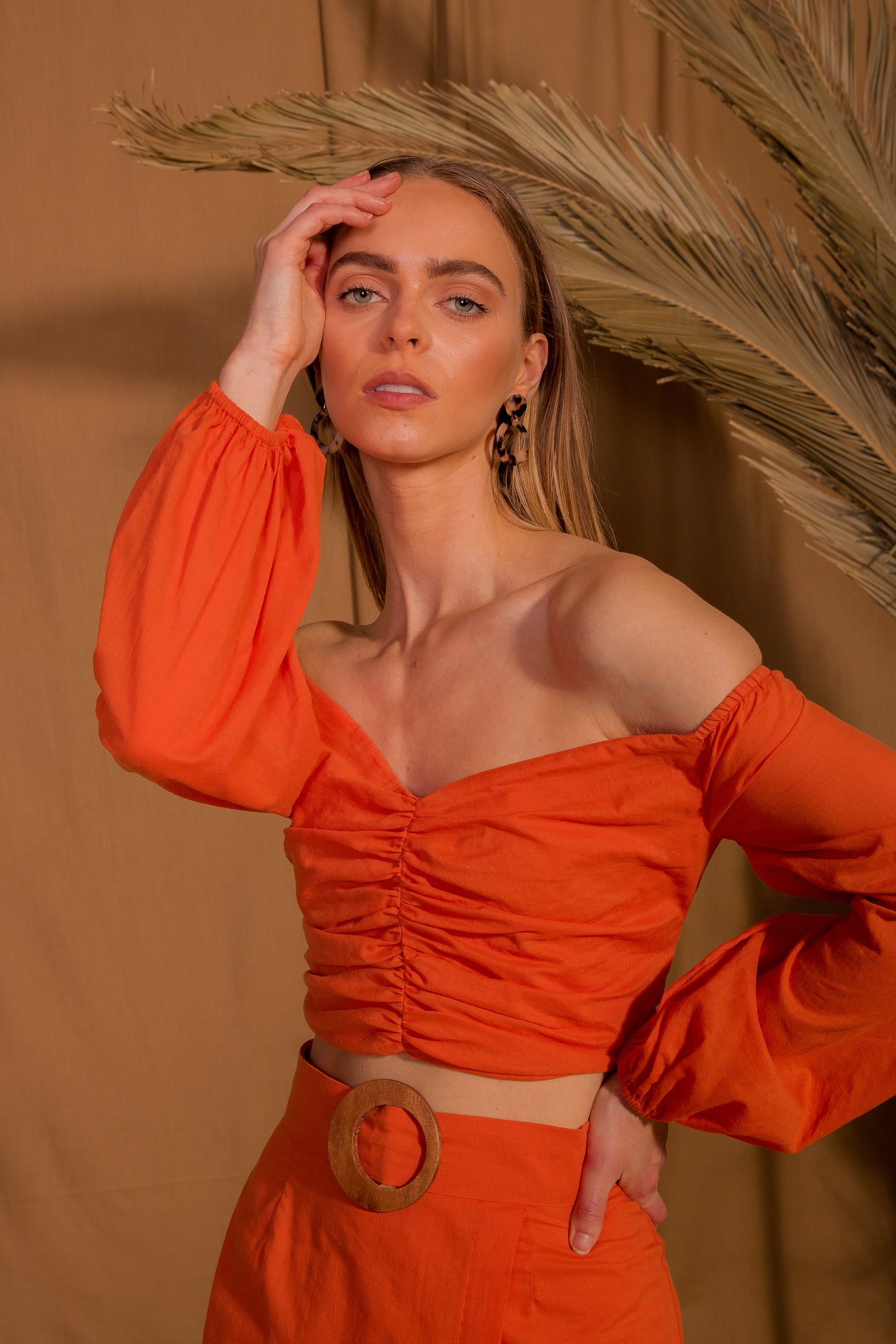 saint-mojavi - Jaipur Off The Shoulder Top - SAÏNT MOJAVÏ -
