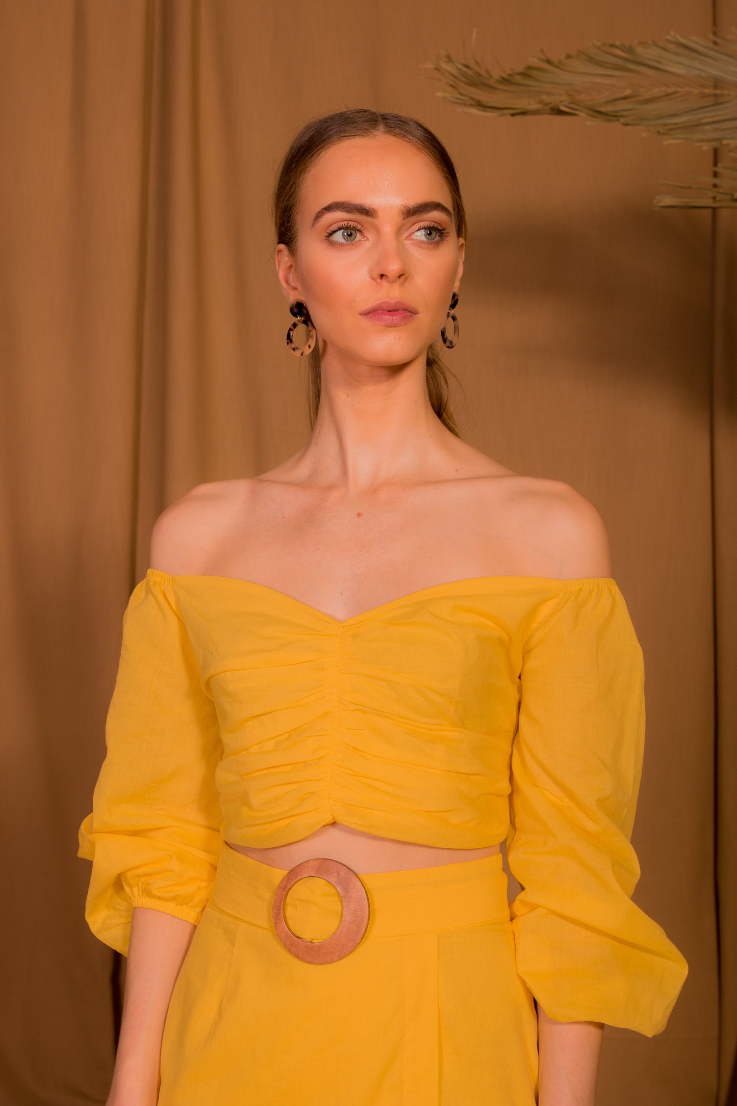saint-mojavi - Jaipur Off The Shoulder Top - SAÏNT MOJAVÏ -