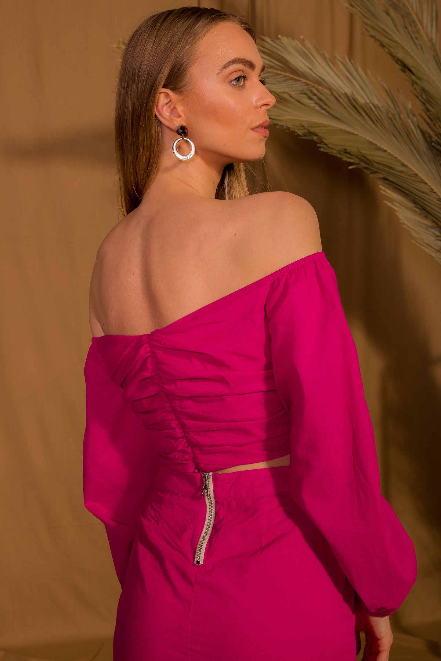saint-mojavi - Jaipur Off The Shoulder Top - SAÏNT MOJAVÏ -
