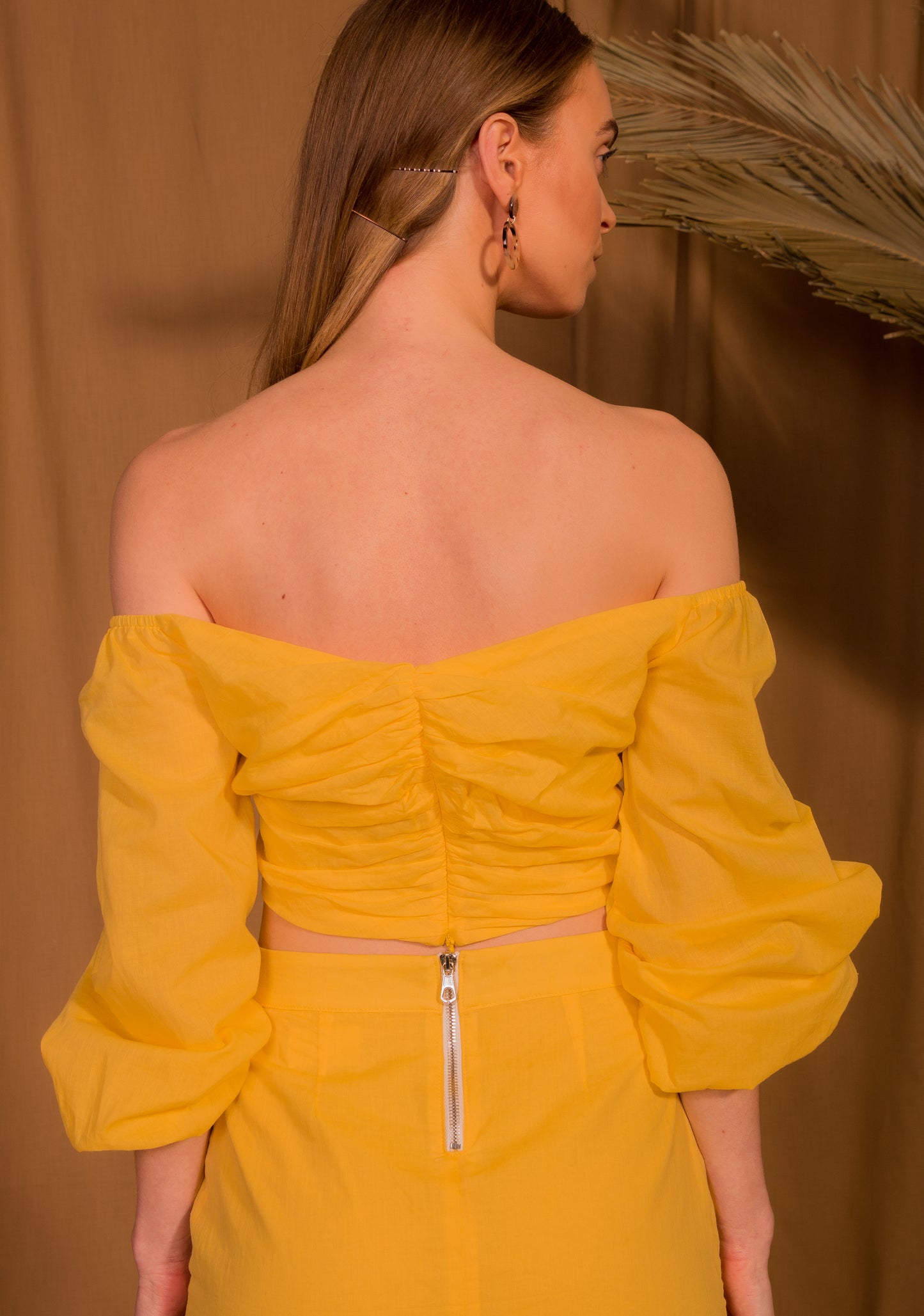 saint-mojavi - Jaipur Off The Shoulder Top - SAÏNT MOJAVÏ -