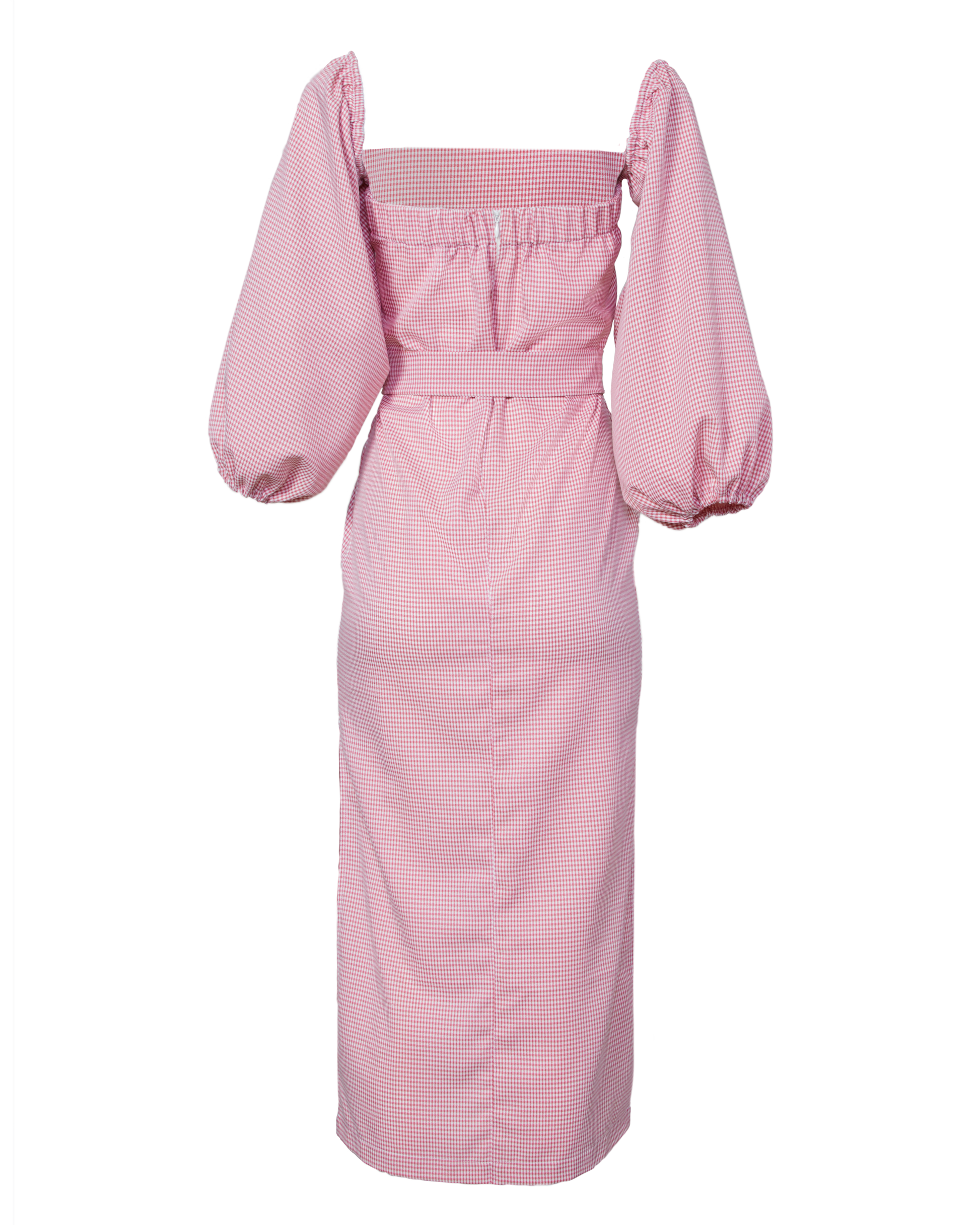saint-mojavi - JAIPUR GINGHAM DRESS - SAÏNT MOJAVÏ -