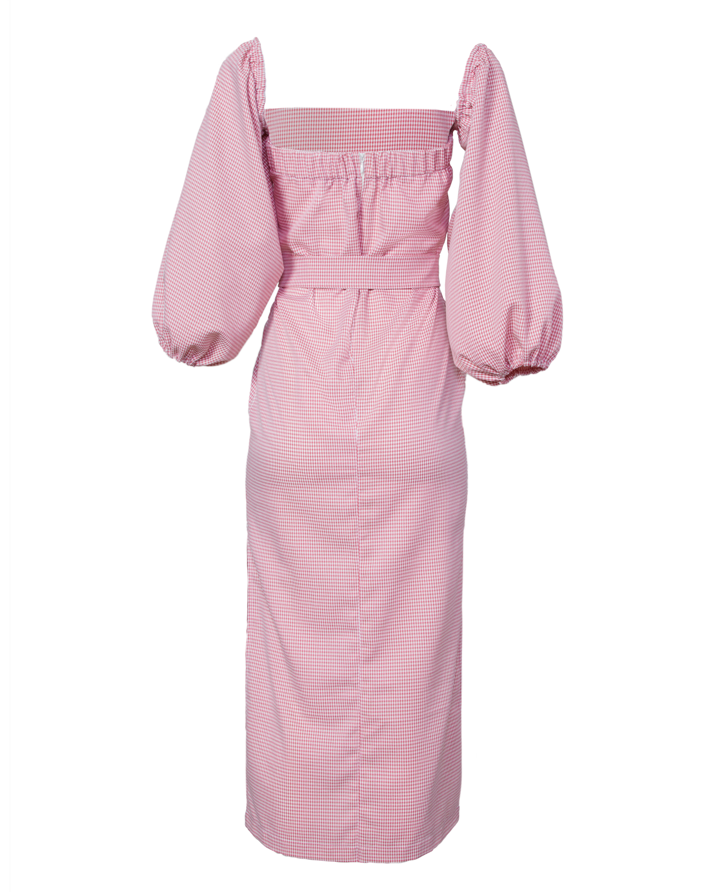saint-mojavi - JAIPUR GINGHAM DRESS - SAÏNT MOJAVÏ -