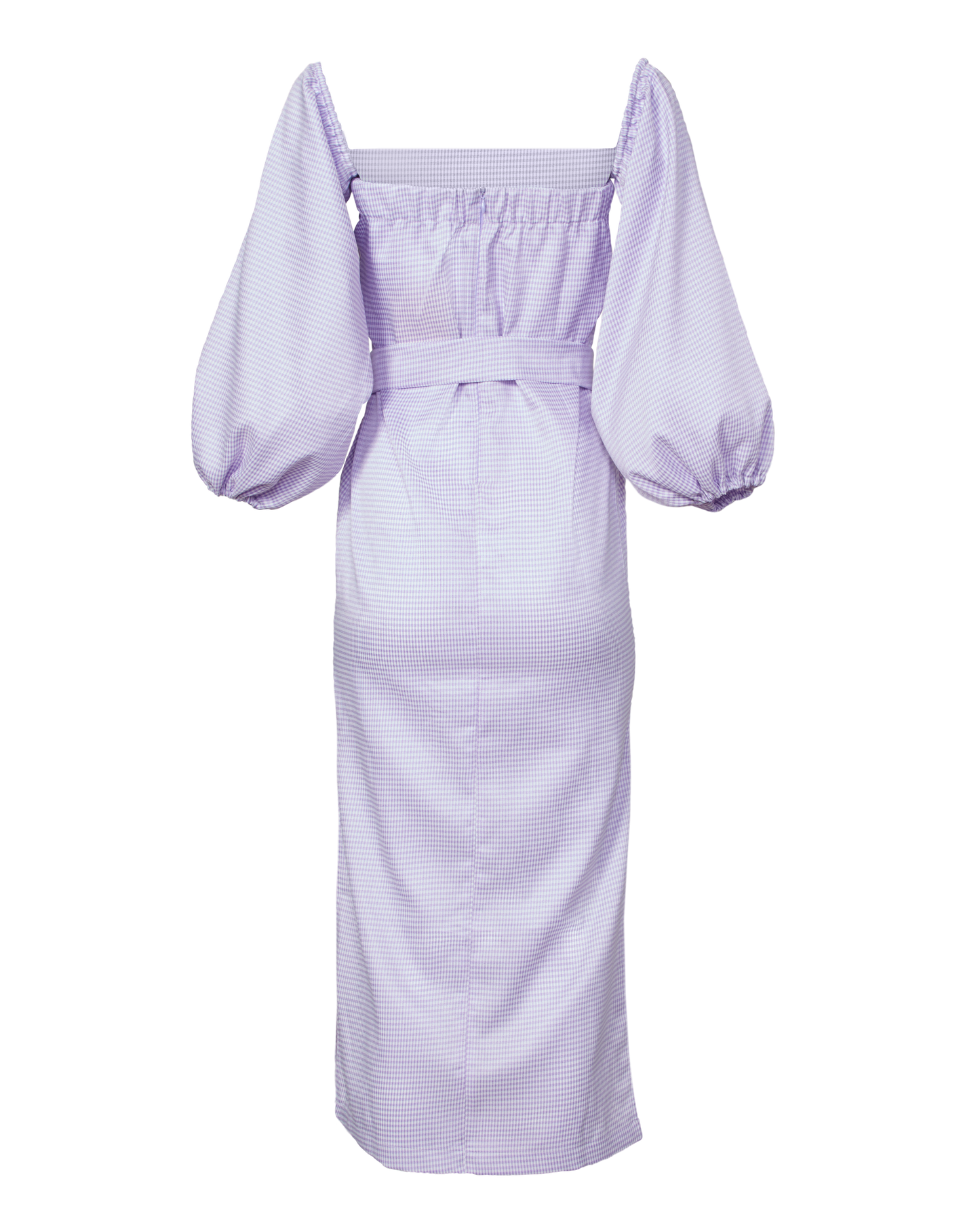 saint-mojavi - JAIPUR GINGHAM DRESS - SAÏNT MOJAVÏ -