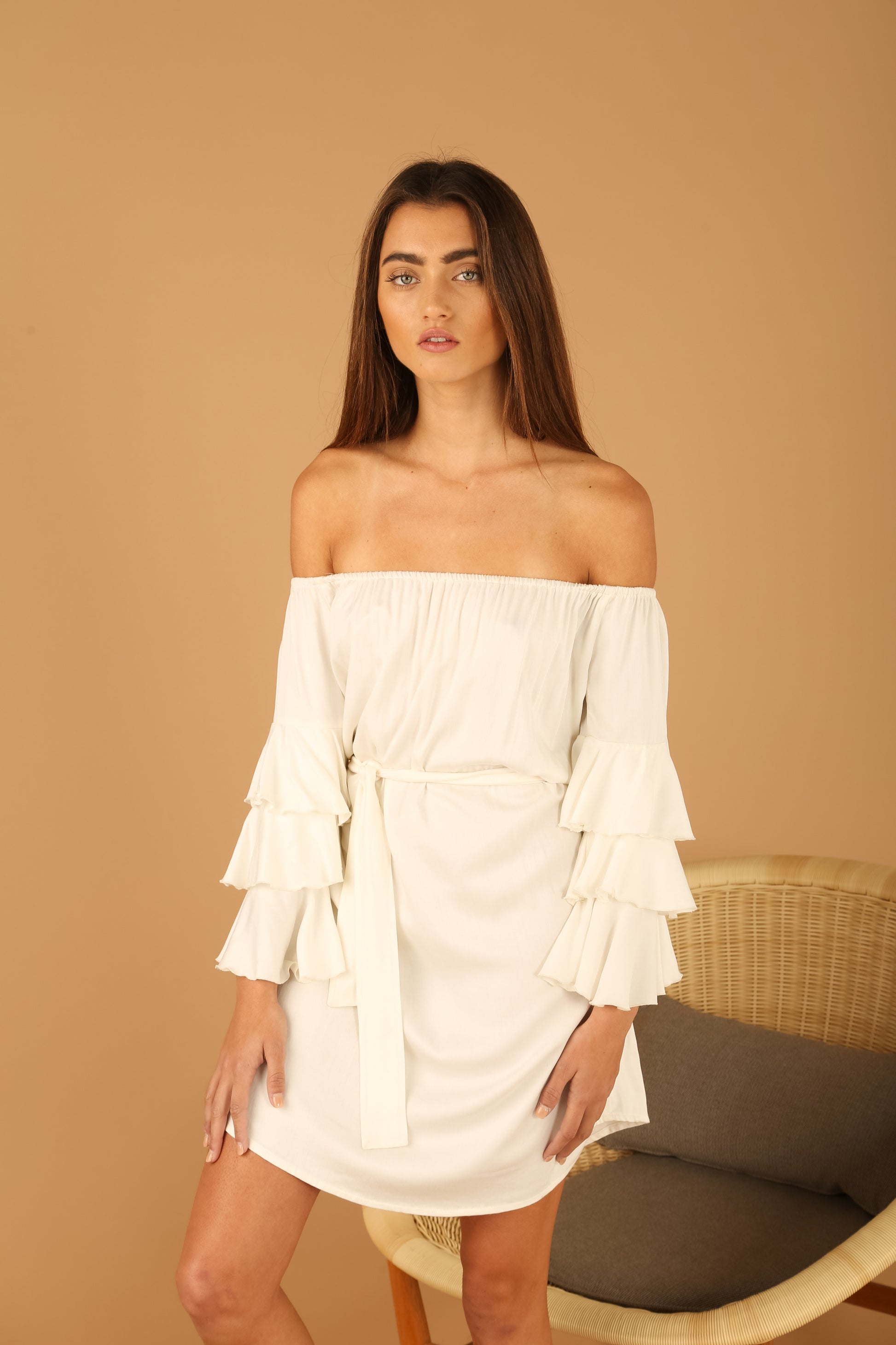 saint-mojavi - FLAMENCO RUFFLE DRESS - SAÏNT MOJAVÏ - 