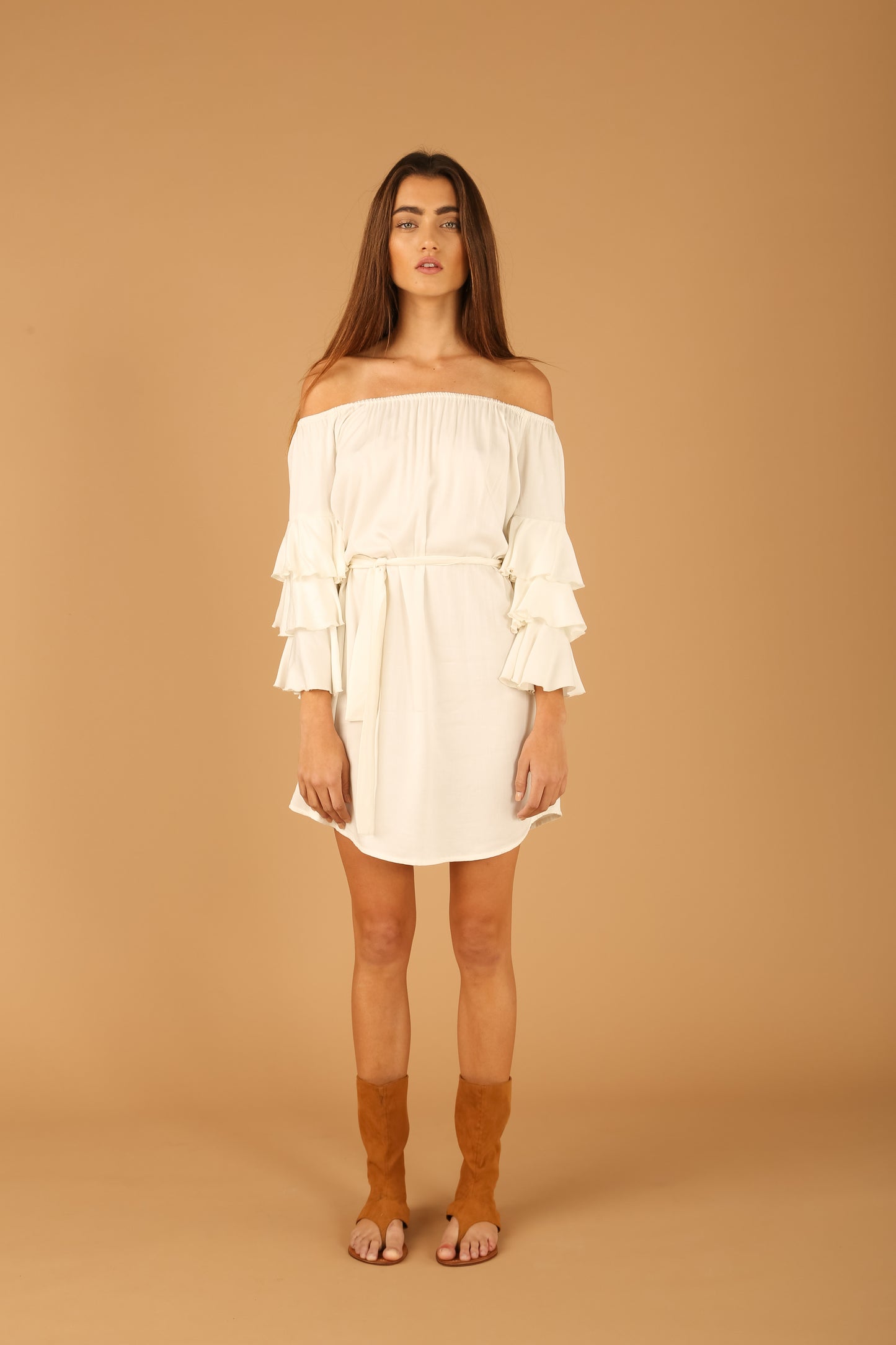 saint-mojavi - FLAMENCO RUFFLE DRESS - SAÏNT MOJAVÏ - 
