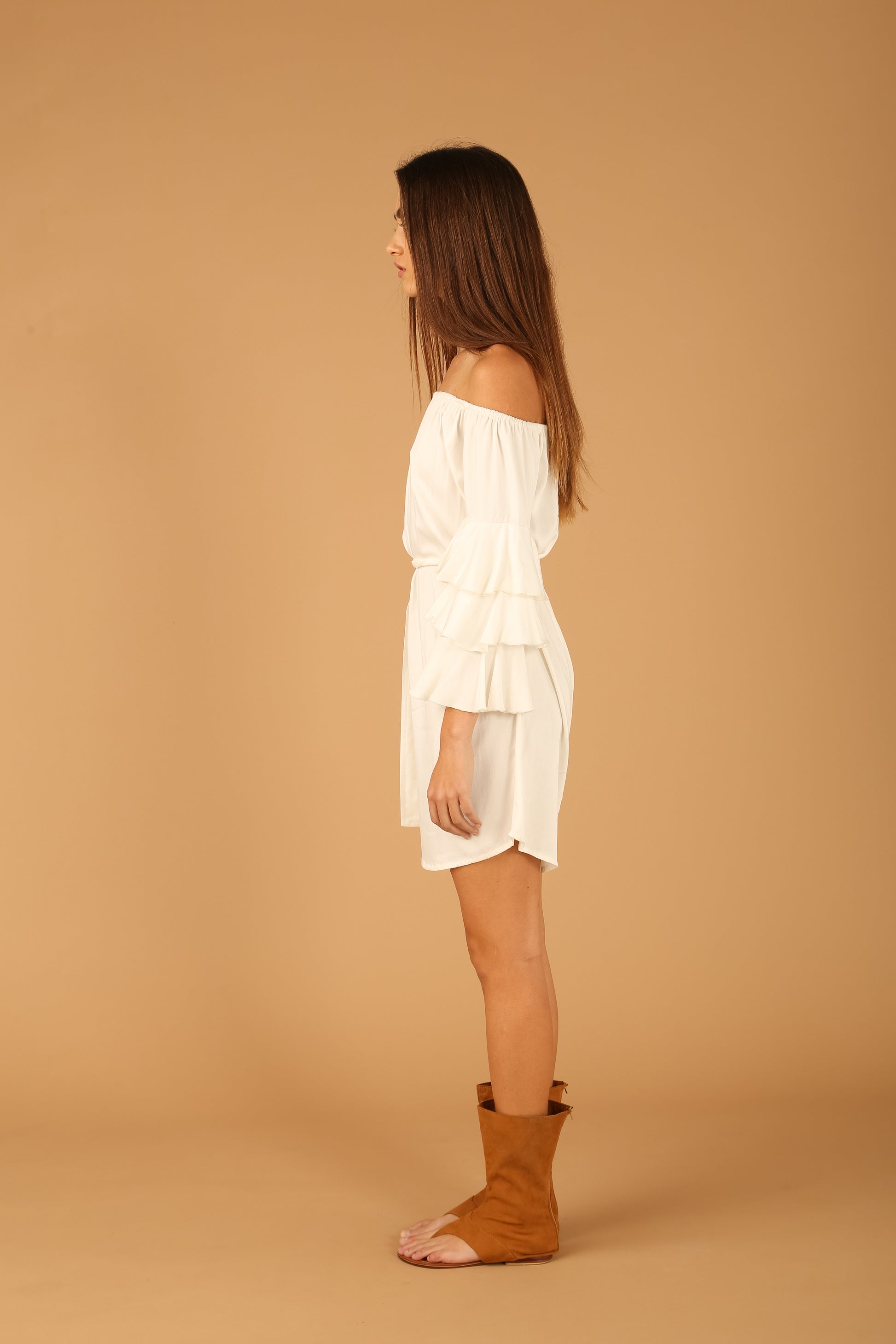 saint-mojavi - FLAMENCO RUFFLE DRESS - SAÏNT MOJAVÏ - 