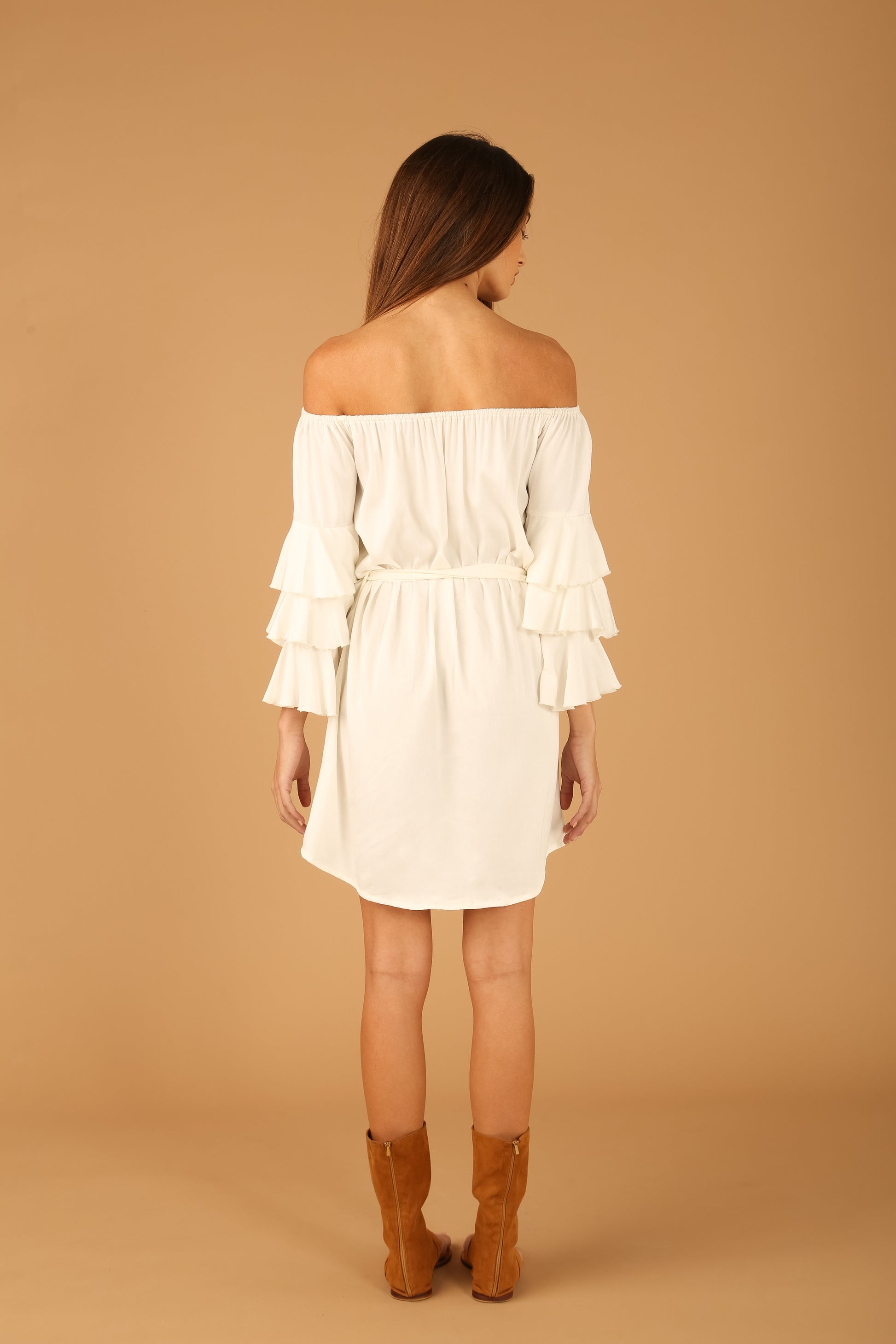 saint-mojavi - FLAMENCO RUFFLE DRESS - SAÏNT MOJAVÏ - 