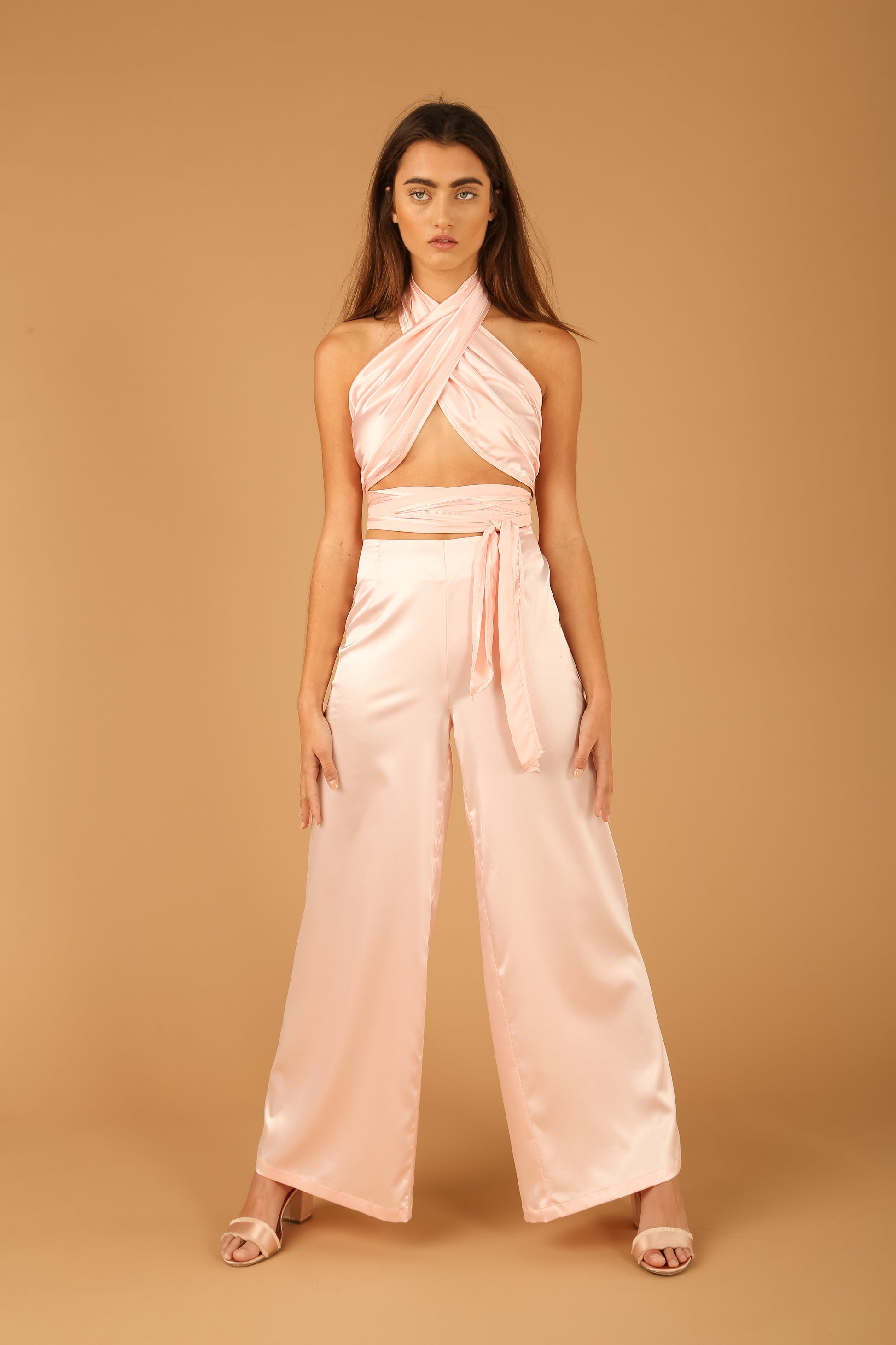 saint-mojavi - MOJAVÏ SILK WRAP TOP - SAÏNT MOJAVÏ - 