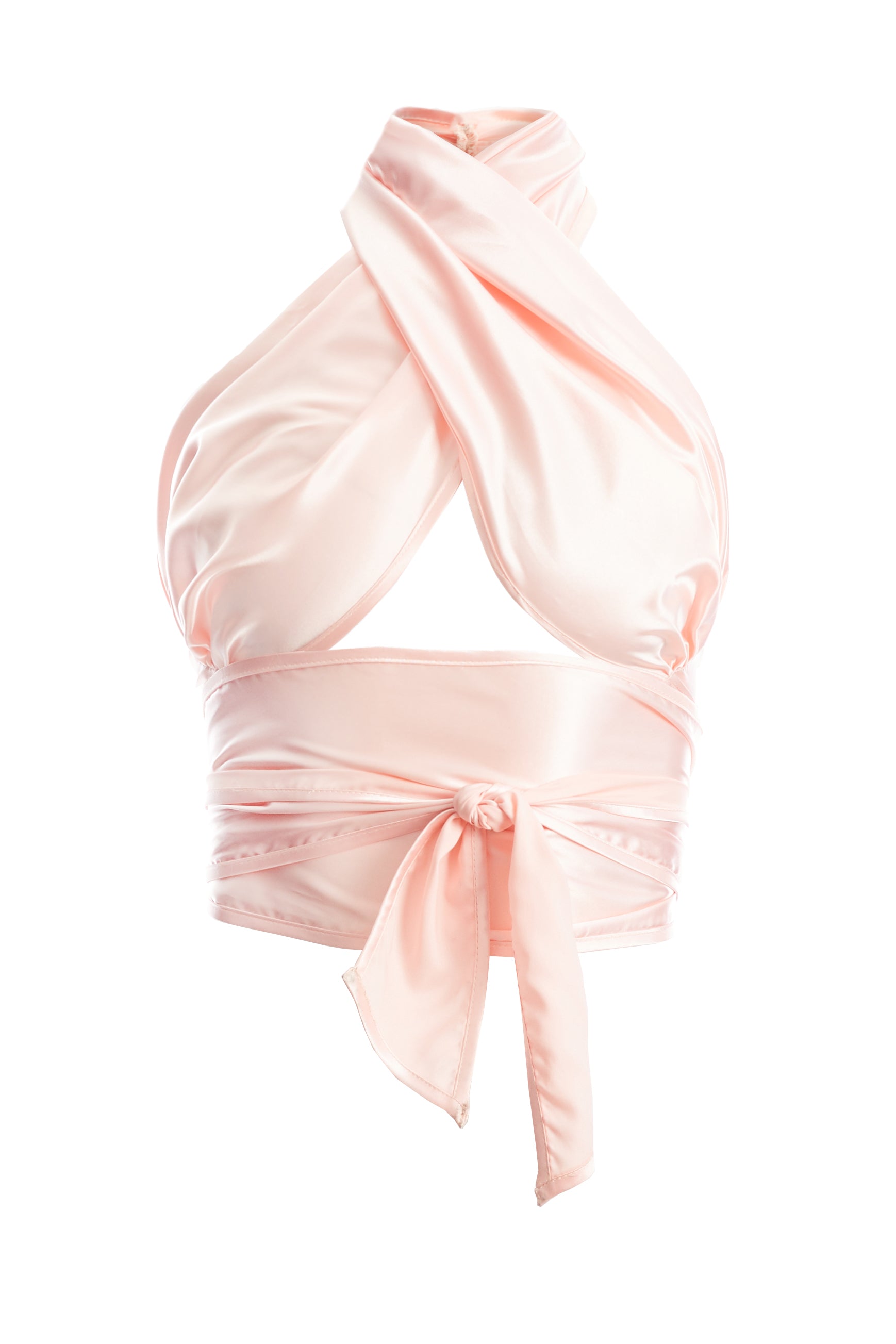 saint-mojavi - MOJAVÏ SILK WRAP TOP - SAÏNT MOJAVÏ - 