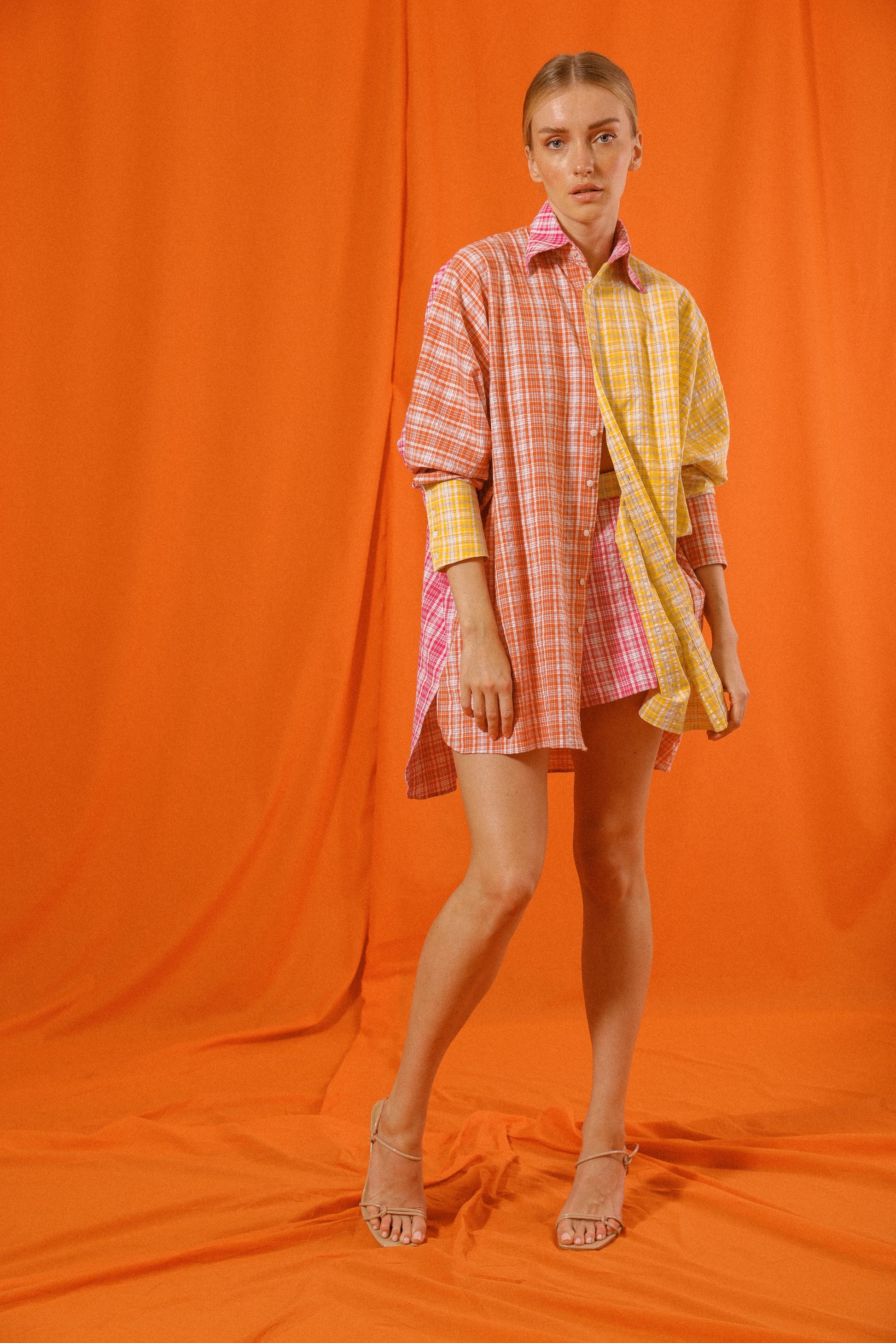 Oversized Button Up Dress
